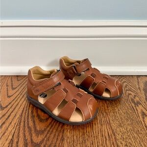 Brown Toddler Stride Rite Sandals. Size 6